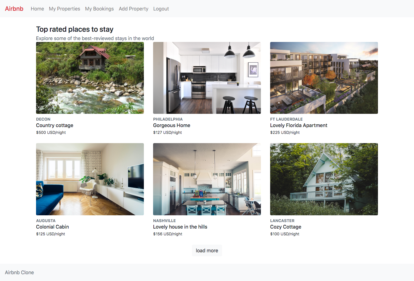 airbnb app screenshot